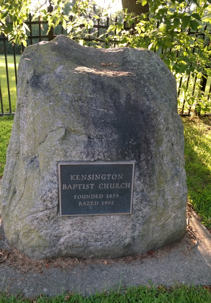 Kensington Baptist Church Cemetery